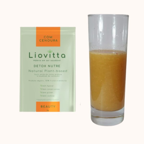 Detox Nutre Cenoura Liofilizado em pó - Imagem 4
